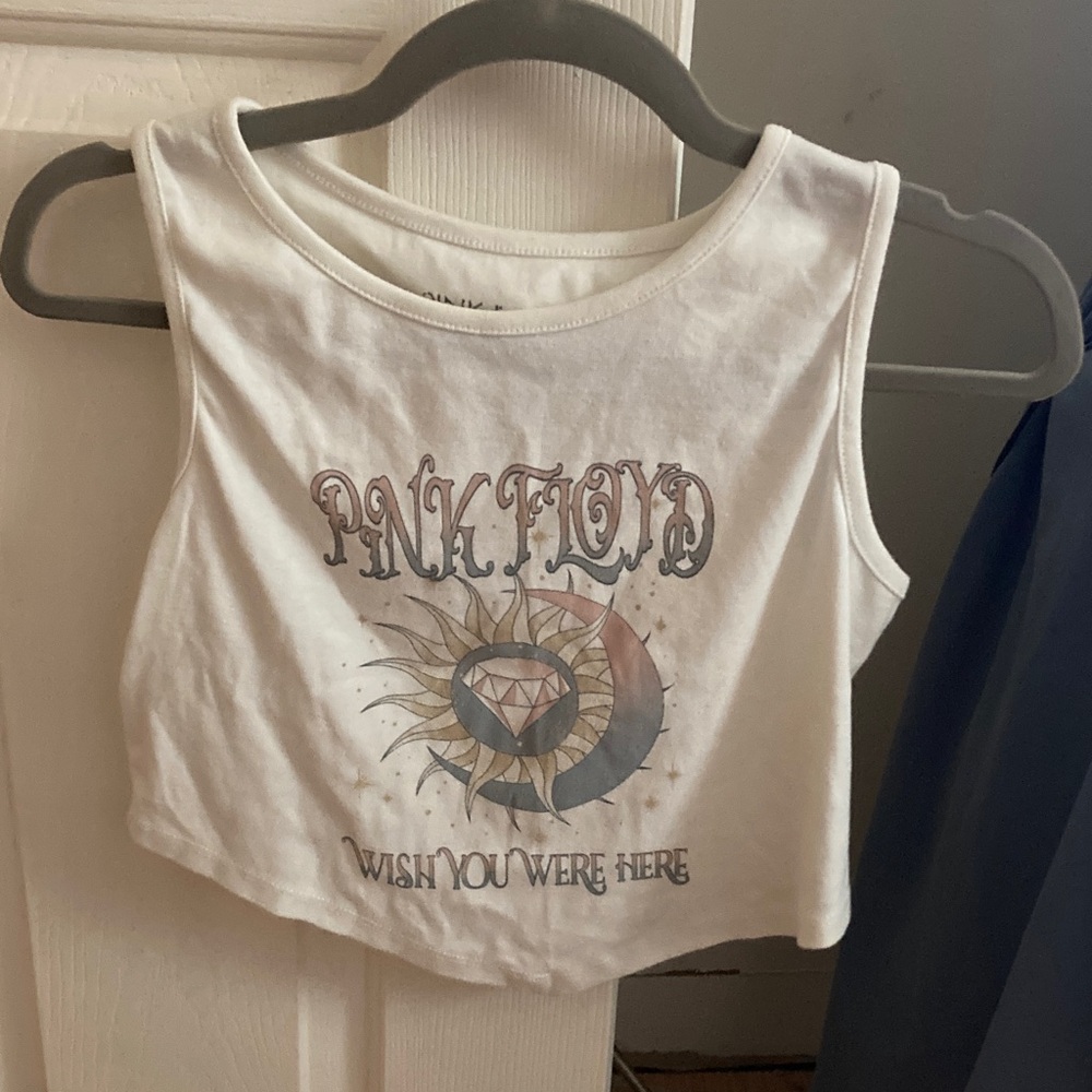 Pink Floyd Cropped Tank